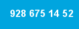 928 675 14 52